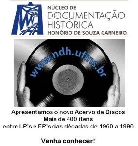 poster acervo discos - divulgaçao