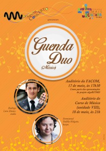 MOVIMENTO CONCERTO cartaz Guenda Duo
