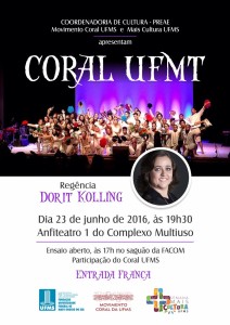 Cartaz Coral UFMT-1