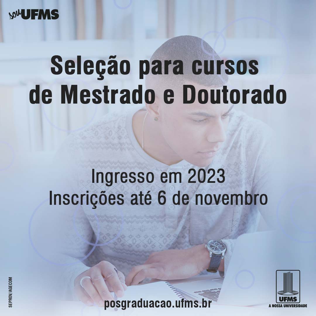UFMS Três Lagoas oferece vagas para mestrado em Letras - Perfil News