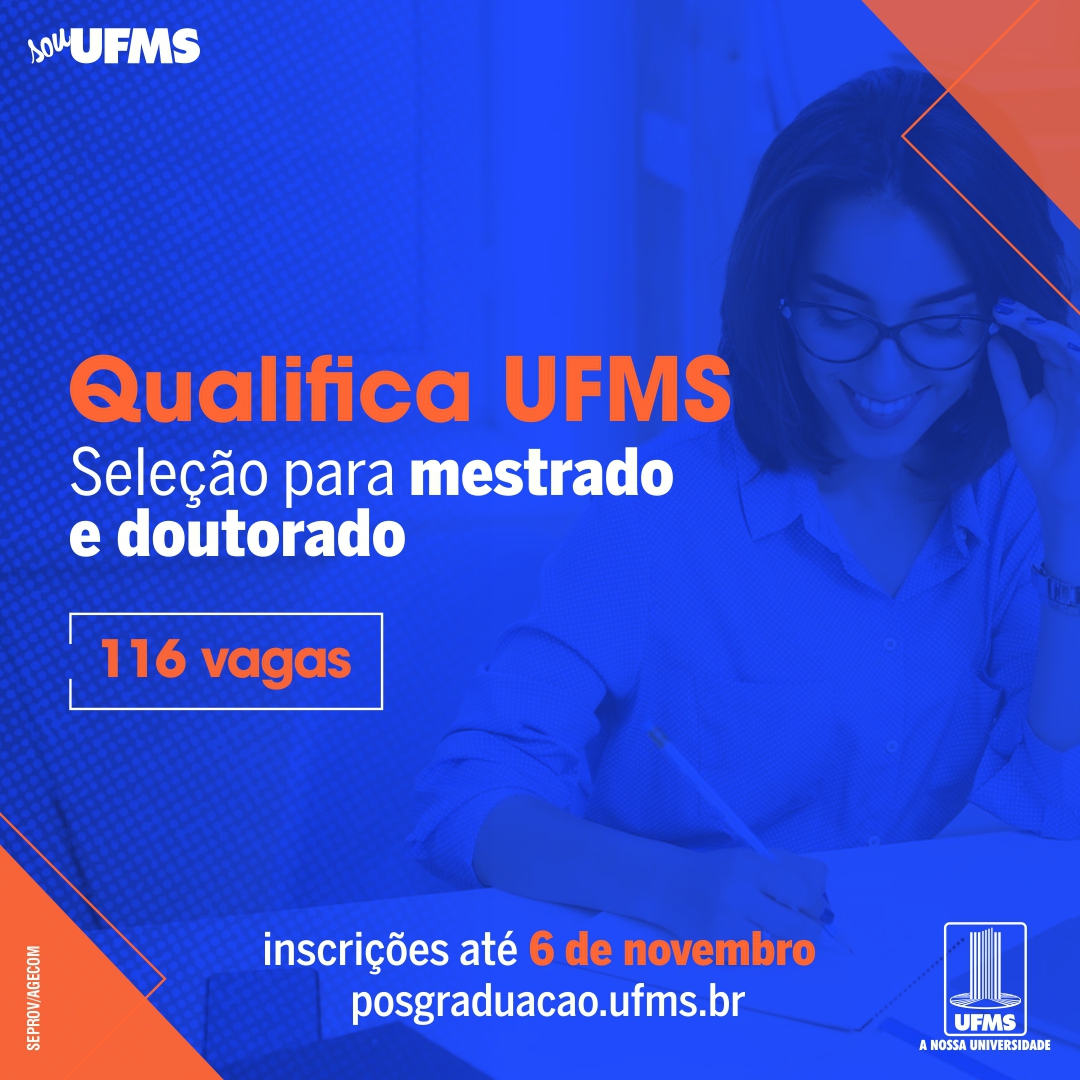 UFMS abre inscrições para 57 cursos de mestrado e doutorado - Educação e  Tecnologia - Campo Grande News