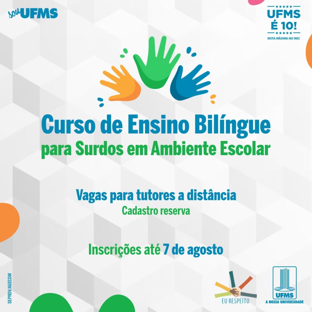 Aberto credenciamento de tutores para curso de Ensino Bilíngue para ...