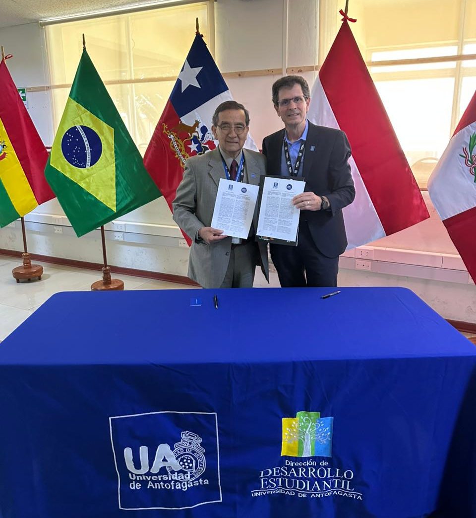 Universidade assina acordos de cooperação com instituições do Chile e da Turquia